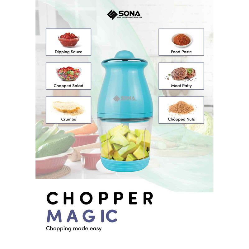 SONA Glass Food Chopper SFC3080-image 3