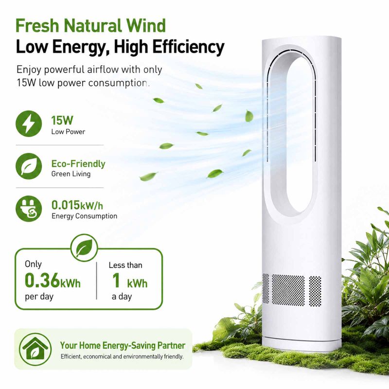 MORRIES Mini Dc Bladeless Fan- White MS-2265DCDF-image 13