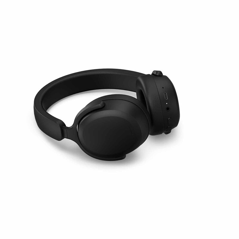 PHILIPS Over Ear Wireless Headphone Flat Fold, 40mm Driver, 55h, Bt, Light Weight (black) TAH2300BK/97-image 3
