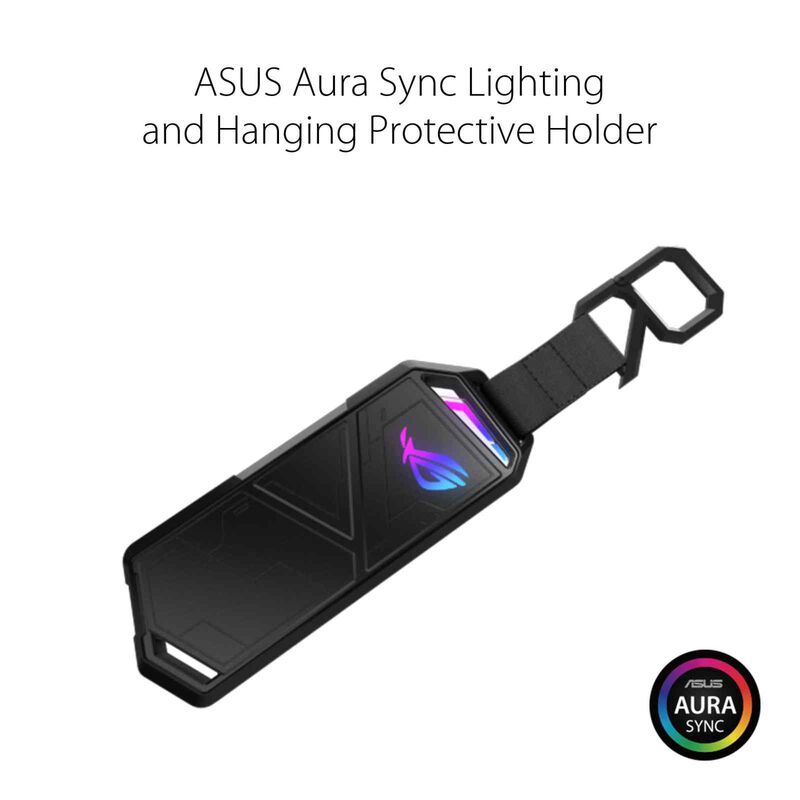 ASUS M.2 Nvme Ssd Enclosure (dual Cables) ROG STRIX ARION ESD-S1C/BLK-image 3
