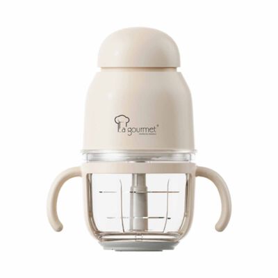 LA GOURMET Ray Of Hope Glass Chopper (300ml + 600ml) Cream LGELROH432681