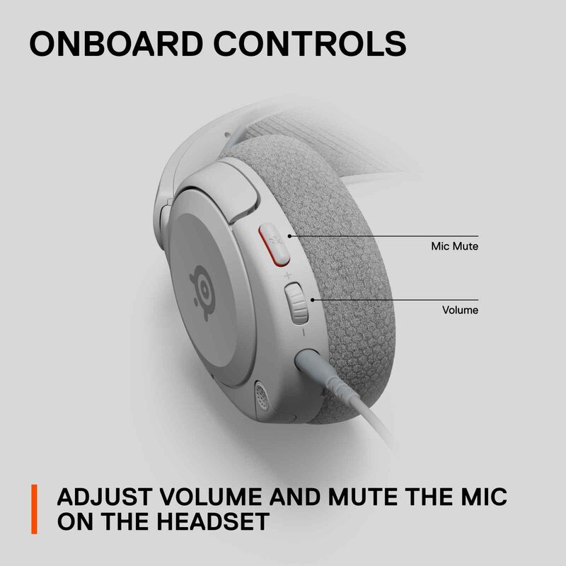 STEELSERIE Over Ear Wired Headset ARCTIS NOVA 1 WHITE-image 13