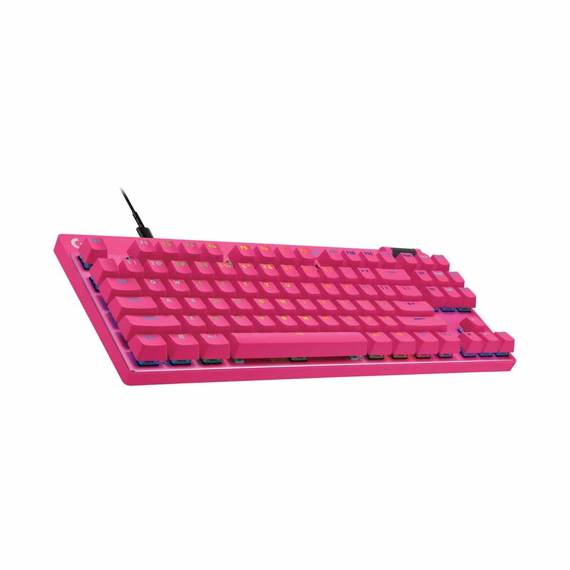 LOGITECH G Pro X Tkl Rapid Keyboard Analog Switches - Magenta 920-013254-image 4