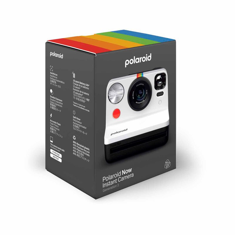 POLAROID Now Generation 2 I-type Instant Camera - Black & White 009072-image 7