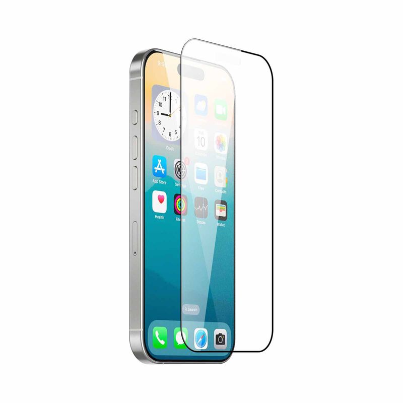 N.BRANDZ Full Cover Anti-glare Gls Protector For Iphone 17pro N-TG-IP17AG63-image 2
