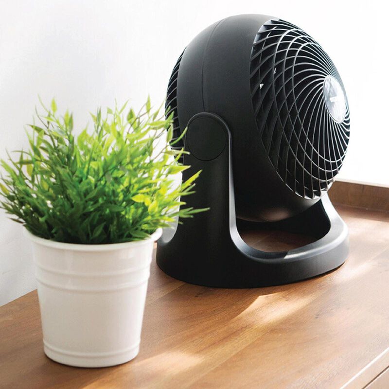 IRIS OHYAM 6 In Circulator Table Fan (black) PCFHE15BK-image 3