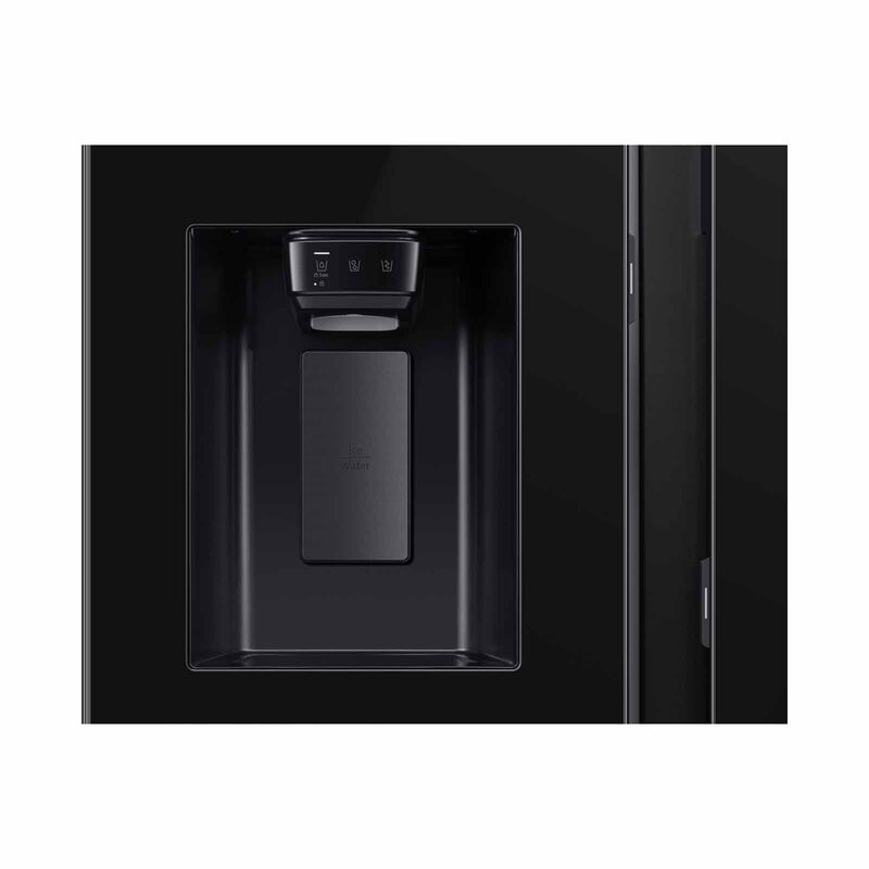 SAMSUNG Side To Side Door Fridge (634l) (black Glass) RS80F65J3BSS-image 4