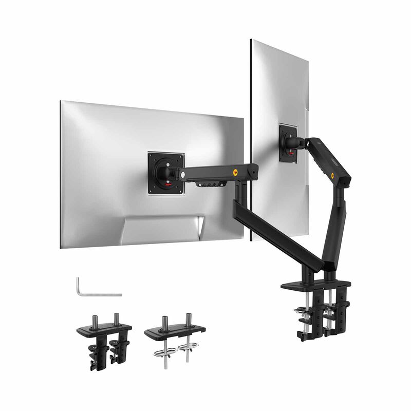 NORTHBAYOU Monitor Arm Fits 17-32 Inches, Hold 2-9 Kg Vesa 75 X 75 / 100 X 100 A5C - BLACK-image 1