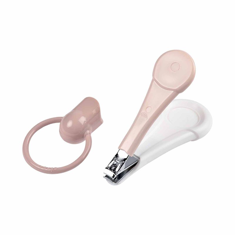 BEABA Nail Clippers - Old Pink (online) BABY-image 1