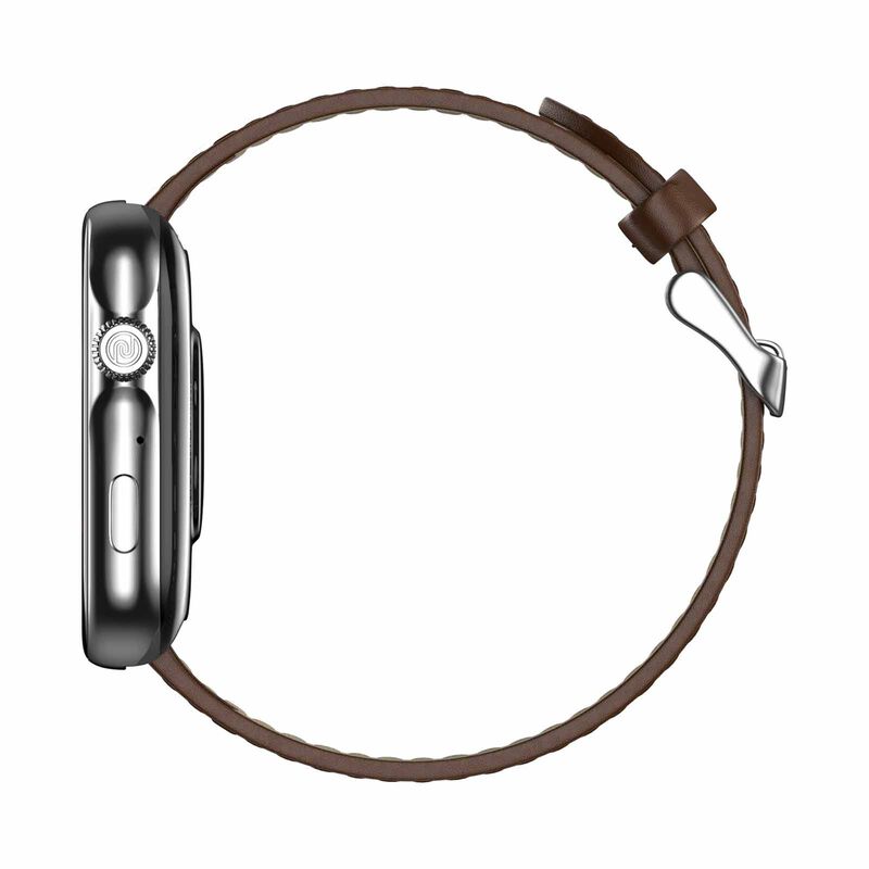 NOISE Colorfit Ultra 3 Smartwatch - Classic Dark Brown WRB-SW-COLORFITULTRA3-LTHR-SLVR_BRN-image 6