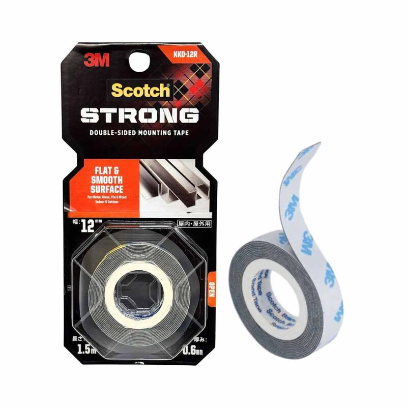 3M SCOTCH Mti-purpose Super Strong Whte 12mmx1.5m KKD12-image null