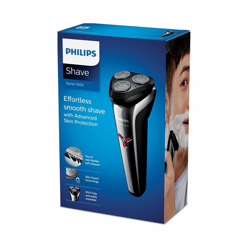 PHILIPS Series 1000 Wet & Dry Electric Shaver S1301/02-image 7