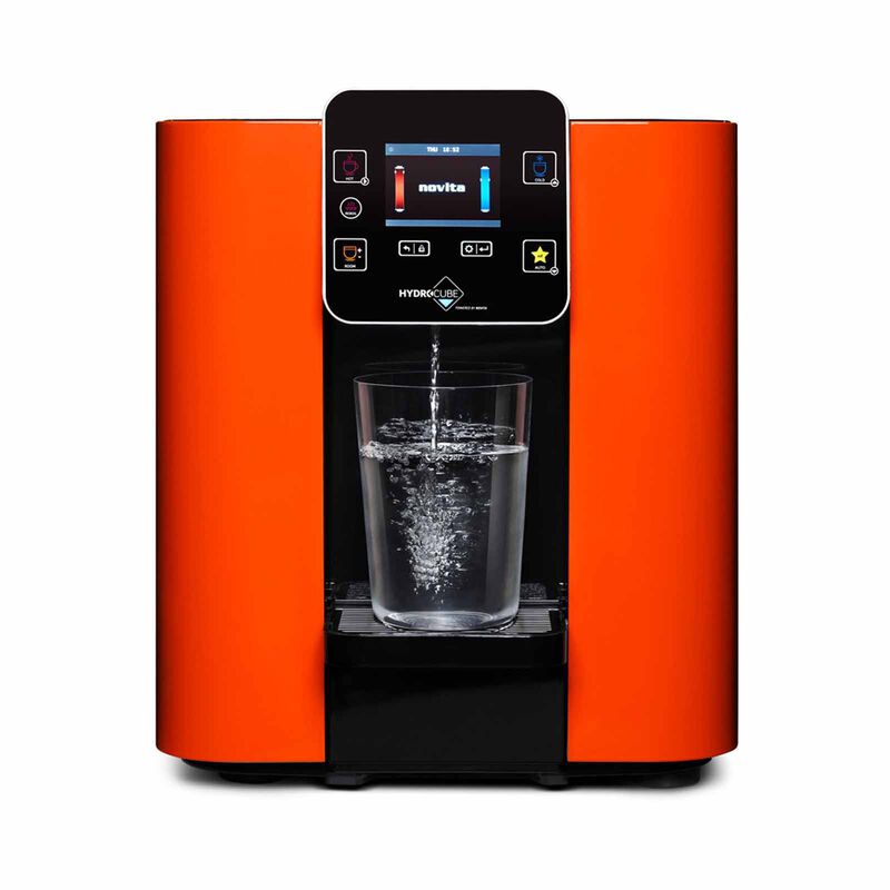 NOVITA Hot & Cold Water Dispenser - Summer Orange (installaton Included) W29IO-image null