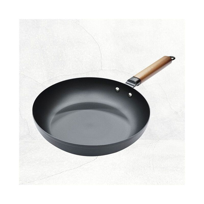 LA GOURMET Hikaru 28cm Nitriding Frypan LGMCWCI417718-image 2
