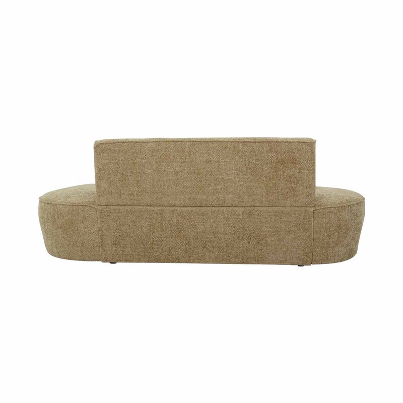 MUZE Armless Sofa (fab) Fawn TAMMI-image 5
