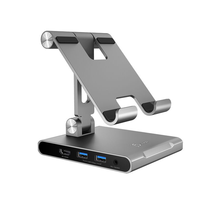 J5CREATE Multi-angle Stand With Docking Station For Ipad Pro JTS224-image 1