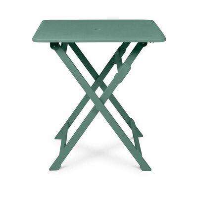 PHOENIX Flip Foldable Square Table Python Dark Green 70 X 70 X 75.9 Cm FLIP