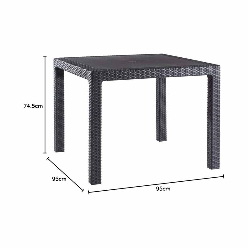 KETER Bali Outdoor Dining Table Set (exclude Installation) D-KT-55-9991-image 6
