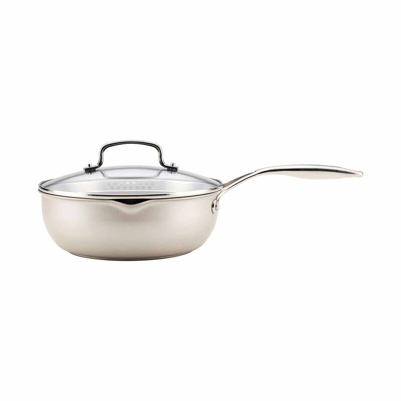 CIRCULON Infinity Nonstick 24cm/2.8l Multi-pan With Glass Lid & Lid Holder 80303-image 3