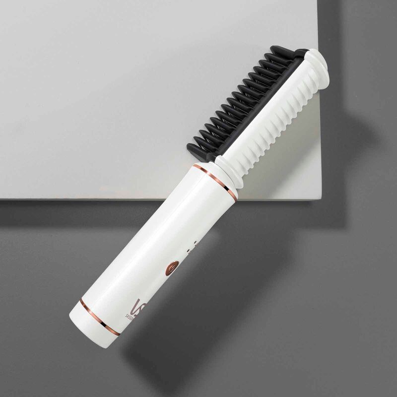VS Rechargeable Hot Brush - White VSU-0210WH-image 4