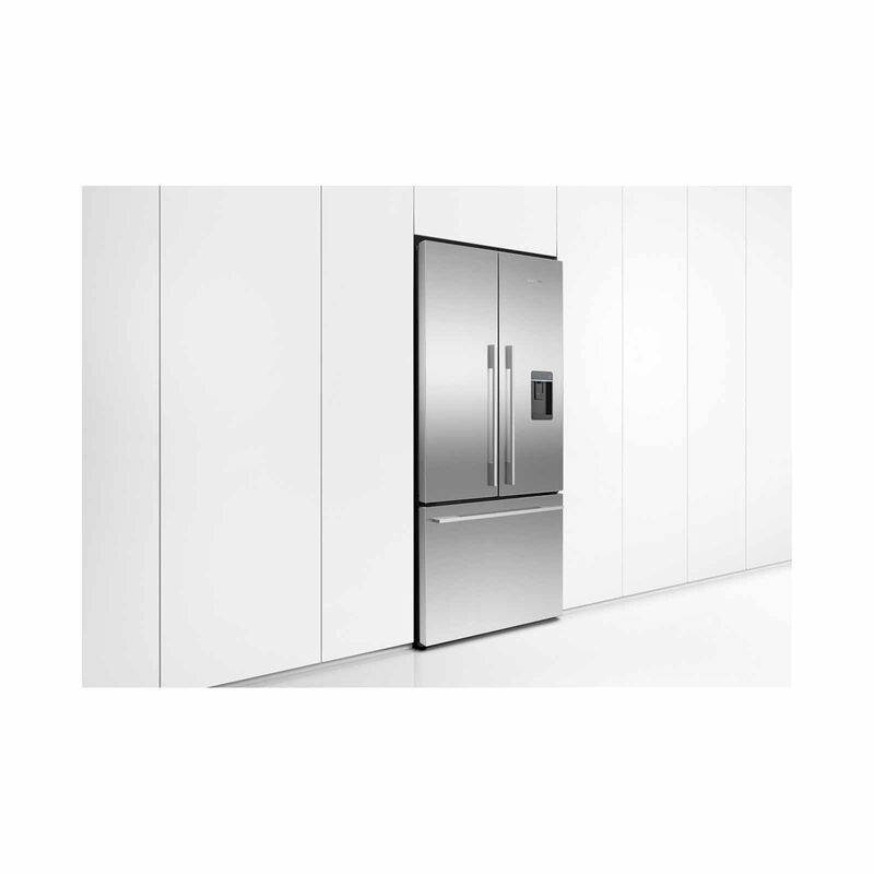 FISHER & P French Door Fridge With Ice & Water (536l)/( Stainless Steel ) RF610ADUSX6-image 3