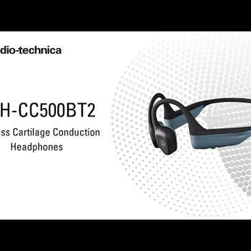 AUDIO TECH Wireless Cartilage Conduction Headphones (beige) ATH-CC500BT2 BG-image 2