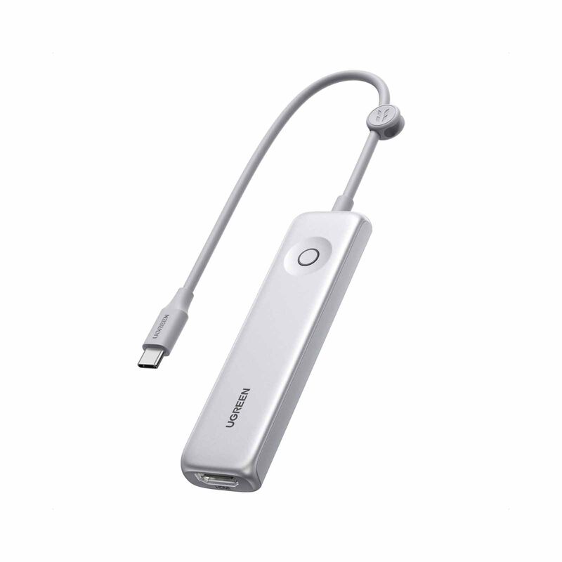UGREEN 5-in-1 Usb-c Hub (usb-c To Hdmi+usb-c3.2+2&times;usb-a2.0+pd) - On/off Presetnation Button U601_95189-image 1
