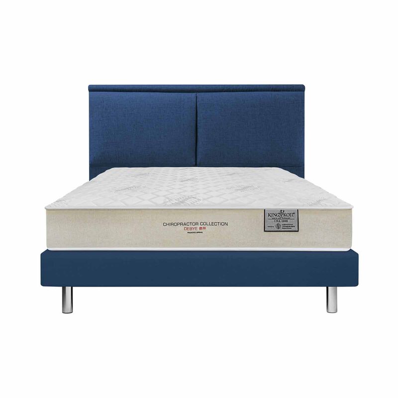 KINGKOIL Queen Size Mattress W/bedframe And Headboard CHIROPRACTOR COLLECTION DEBYE-image 1