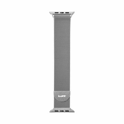 LAUT Apple Watch Band Steel Loop For (38/40/41mm) - Silver (bands Only) LAUT_AWS_ST_SL