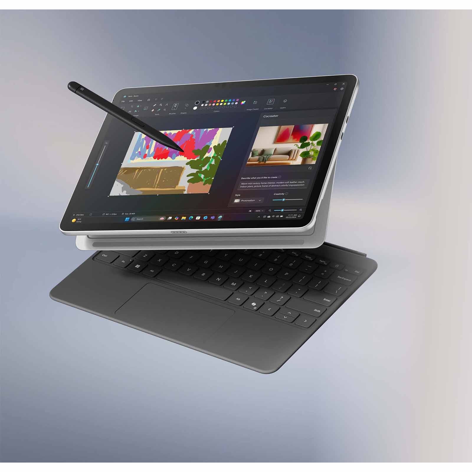 Shop MICROSOFT Surface Pro 12in 256gb C8 16gb Platinum EP2-27653