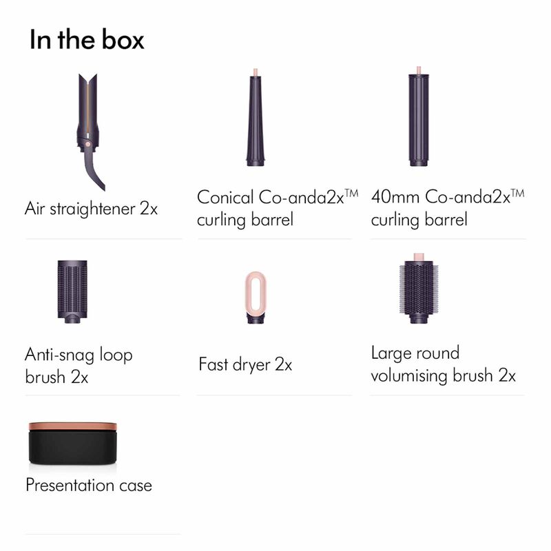 DYSON Airwrap Co-anda2x Multi-styler And Dryer - Plum/copper HS09 PL/CO (725314-01)-image 10