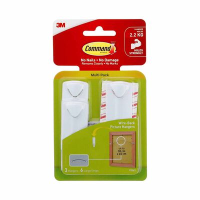 3M COMMAND Wire-back Phs Value Pack 17043VP