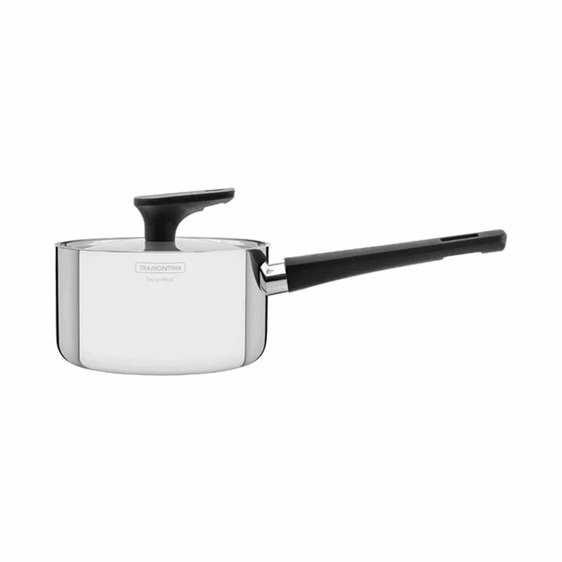 TRAMONTINA 16cm Stainless Steel Saucepan - Grano 62161160-image 1