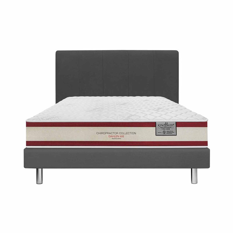 KINGKOIL King Size Mattress W/bedframe And Headboard CHIROPRACTOR COLLECTION DAHLEN-image 1