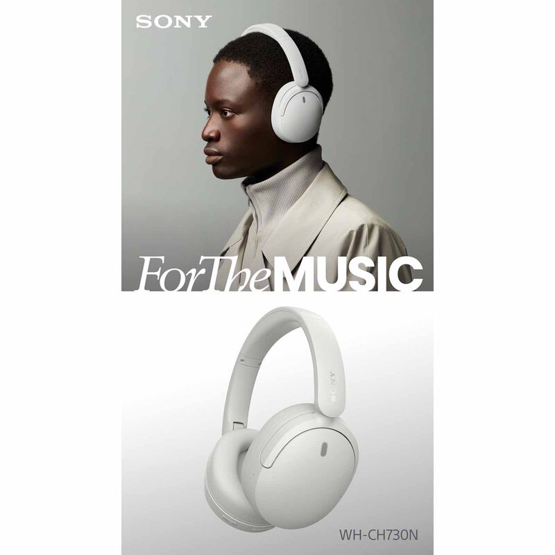 SONY Wireless Noise Cancelling Headphone (white) WH-CH730N/WCE-image 8