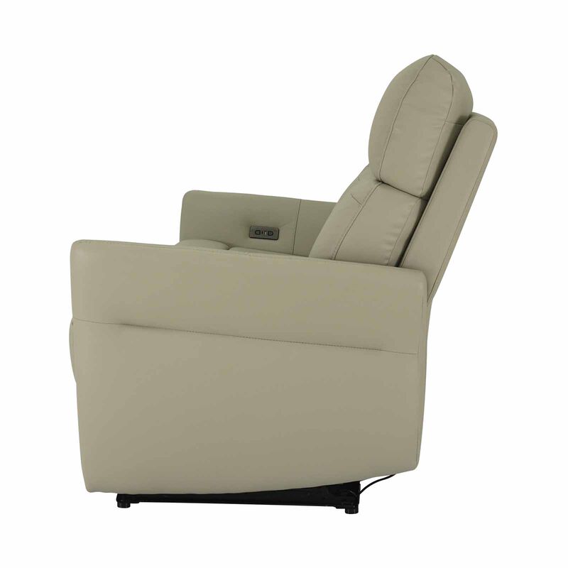 SOLOTTI 3rr-e Seater (hl) Beige Half Leather Sofa ZHAYLEN-image 5