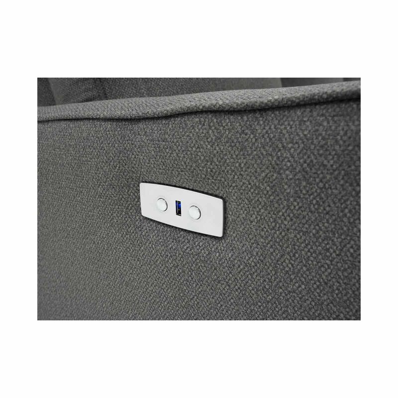 SOLOTTI 3rr-e Seater (fab) Grey Fabric Sofa SCOTTIE-image 8