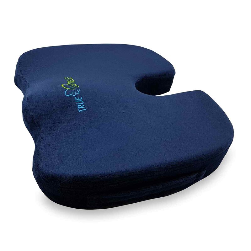 TRUE RELIE Ortho-memory Foam Seat Cushion - Navy TRSC- NV-image null