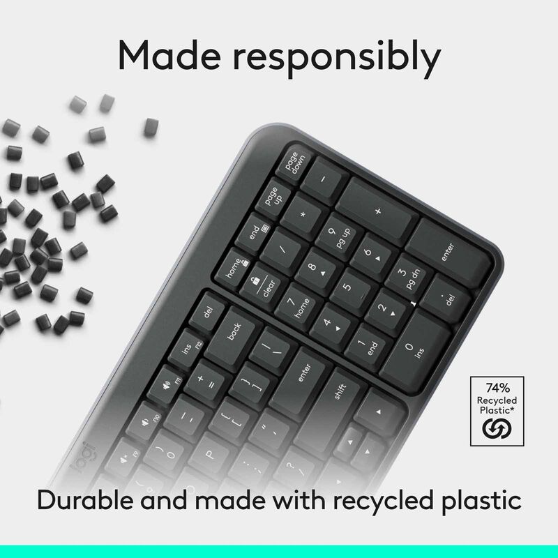 LOGITECH K250 Wireless Bt Keyboard Graphite 920-013491-image 4