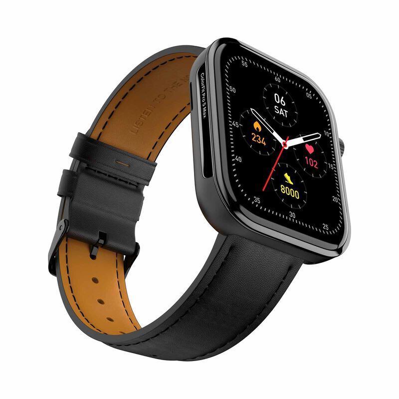 NOISE Colorfit Pro 5 Max Smartwatch - Classic Black WRB-SW-COLORFITPRO5MAX-LTHR-BLK_BLK-image 6