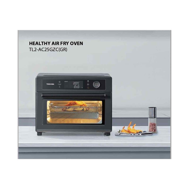 TOSHIBA Air Fryer Oven (27l) TL2-SAC25GZC(GR)-image 3