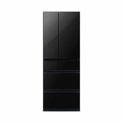 MITSUBISHI Multi Door Fridge (608l) - Glass Black MR-WZ61K-B-P