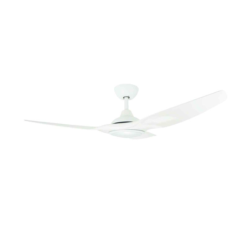 FANZTEC 40 In Dc Ceiling Fan With Led Light (white) AIRSTREAM 40 IN  MATT (WHITE)-image null