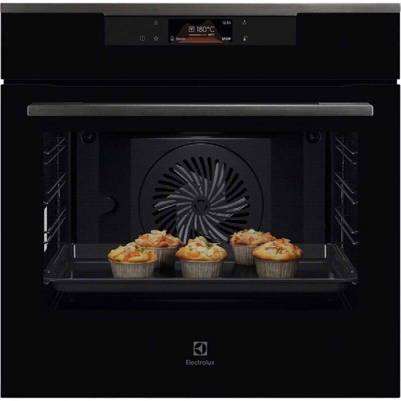 ELECTROLUX 60cm Built-in Oven Steambake - Pure Black (71l) (exclude Installation) KODDP39H-image 1