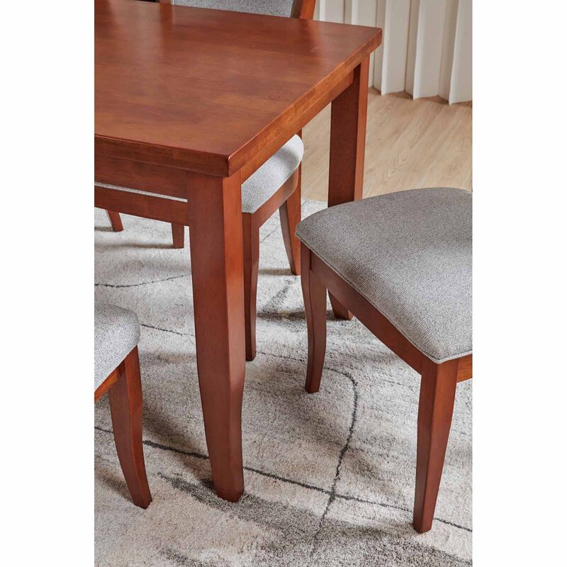 7 Piece Dining Set (silver) NEW KAMIYAH-image 3