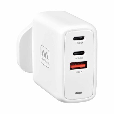 MASTERPLUG 67w Usb A+2c Fast Gan Charger USBPLGACC67W/U