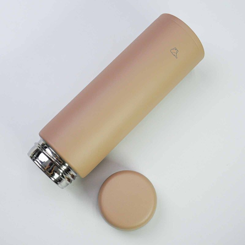 ZOJIRUSHI 0.50l Stainless Steel Twist-open Bottle - Pale Taupe SU-CA50TM-image 5