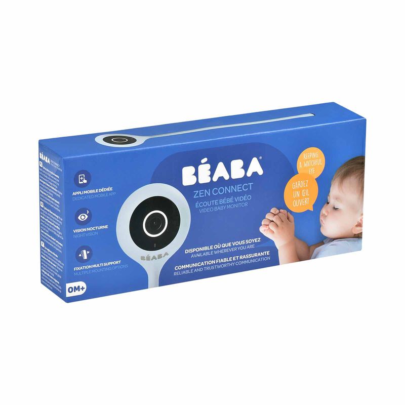 BEABA Zen Connect - Blue (online) VIDEO BABY MONITOR-image 2