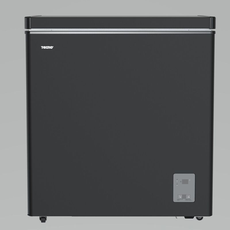 TECNO Chest Freezer - Black (150l) TCF 159RFF BK-image null