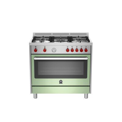 LA GERMANI 90cm Free Standing Cooker (green)-exclude Installation RIS95C61LBXV
